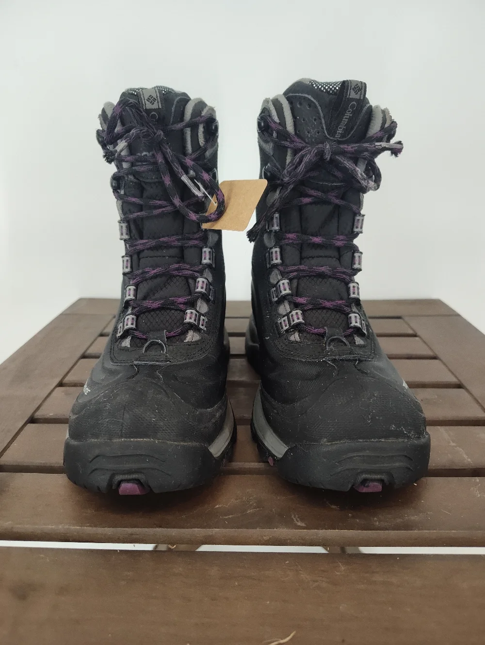 Columbia Women’s Black Techlite Omni-Heat Winter Boots - Waterproof Size 5.5